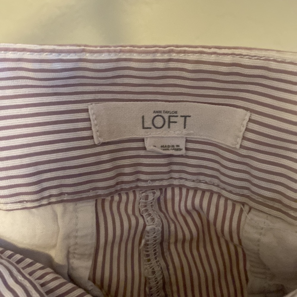 Striped LOFT Shorts - Picture 2 of 3